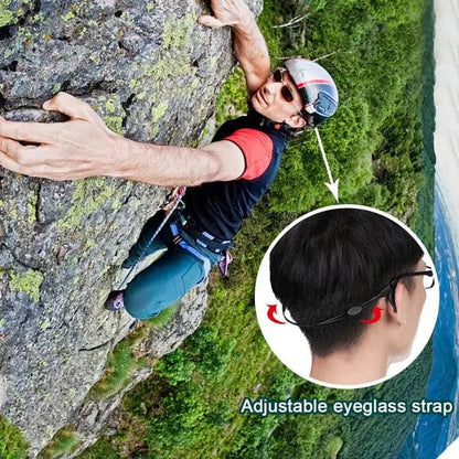 Adjustable Silicone Eyeglass Strap Non Slip Lightweight