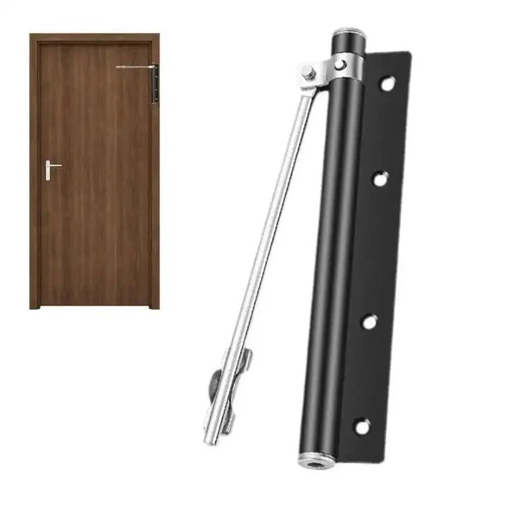 Adjustable Stainless Steel Automatic Door Closer for Quiet Closing