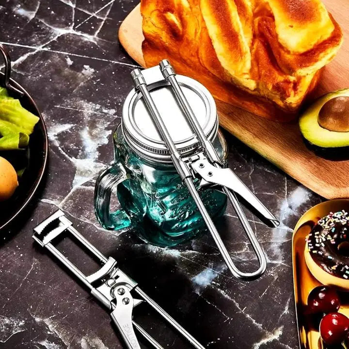 Adjustable Stainless Steel Jar and Bottle Lid Opener
