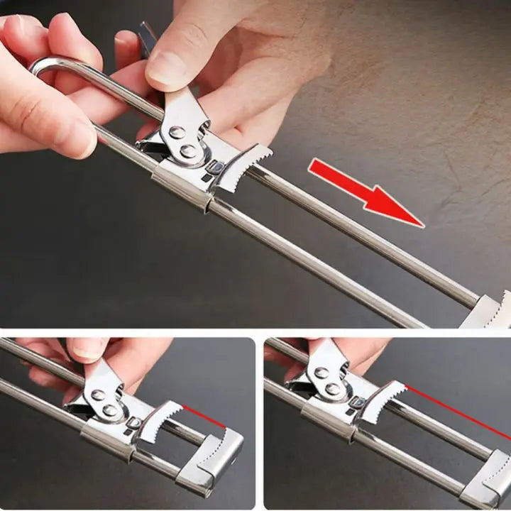 Adjustable Stainless Steel Jar and Bottle Lid Opener