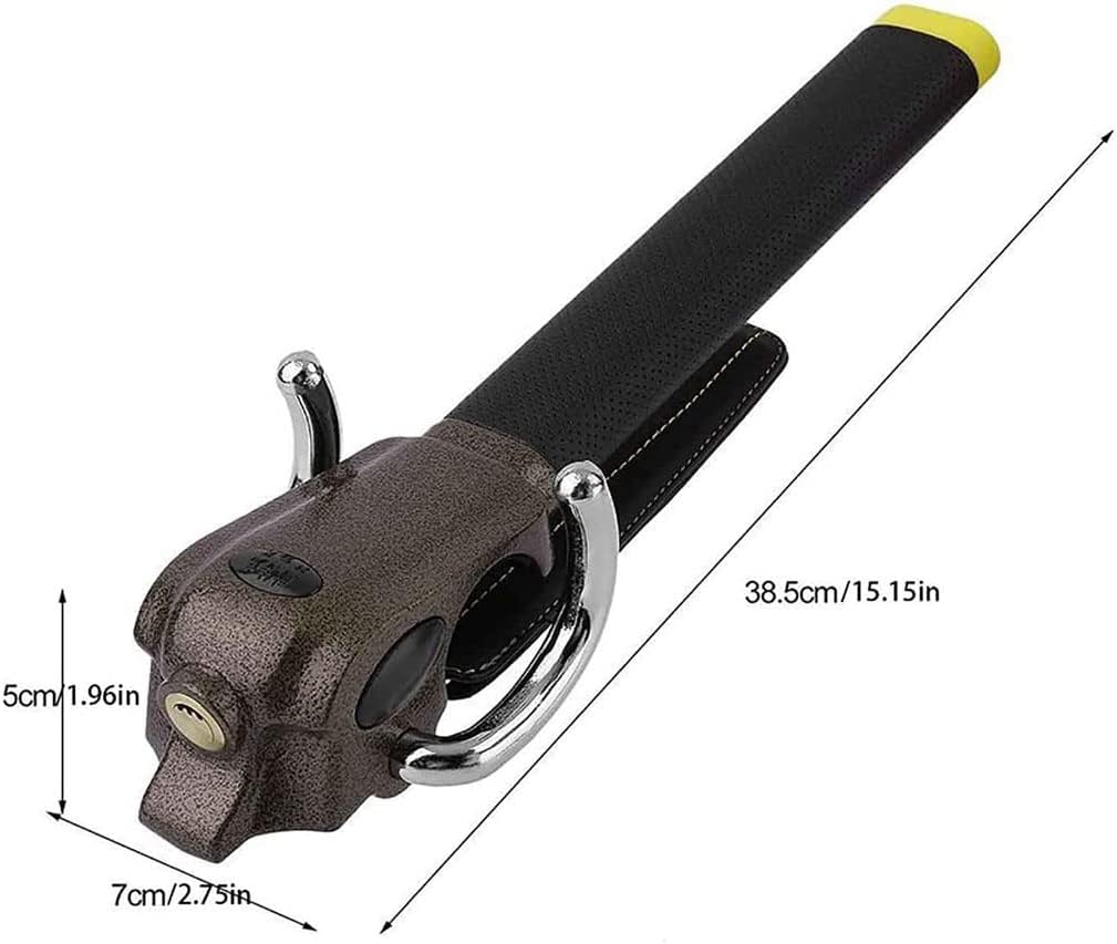 Adjustable Steering Wheel Lock Anti Theft Security Bar
