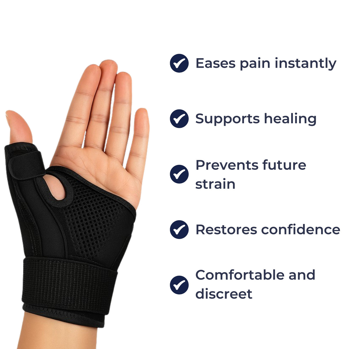 Adjustable Thumb and Wrist Support Brace