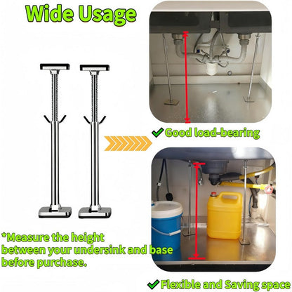 Adjustable Undermount Sink Support Bracket Kit