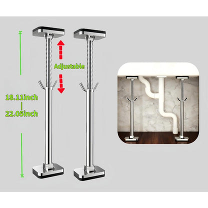 Adjustable Undermount Sink Support Bracket Kit