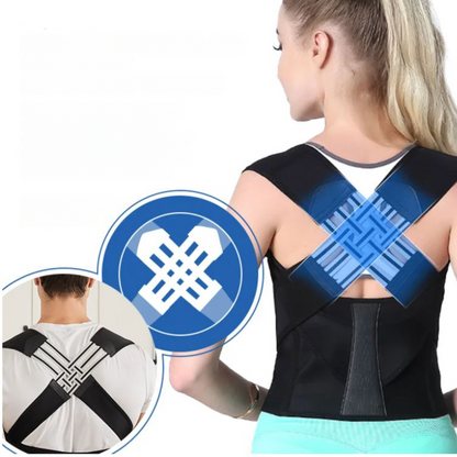 Adjustable Upper Back Posture Support Brace