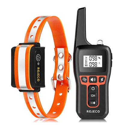 Adjustable Waterproof Dog Training Collar with Remote Control