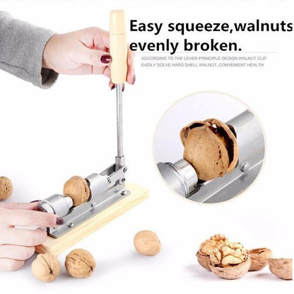 Adjustable Wooden Nut Cracker Tool