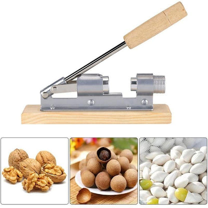 Adjustable Wooden Nut Cracker Tool