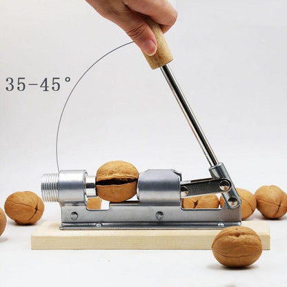 Adjustable Wooden Nut Cracker Tool