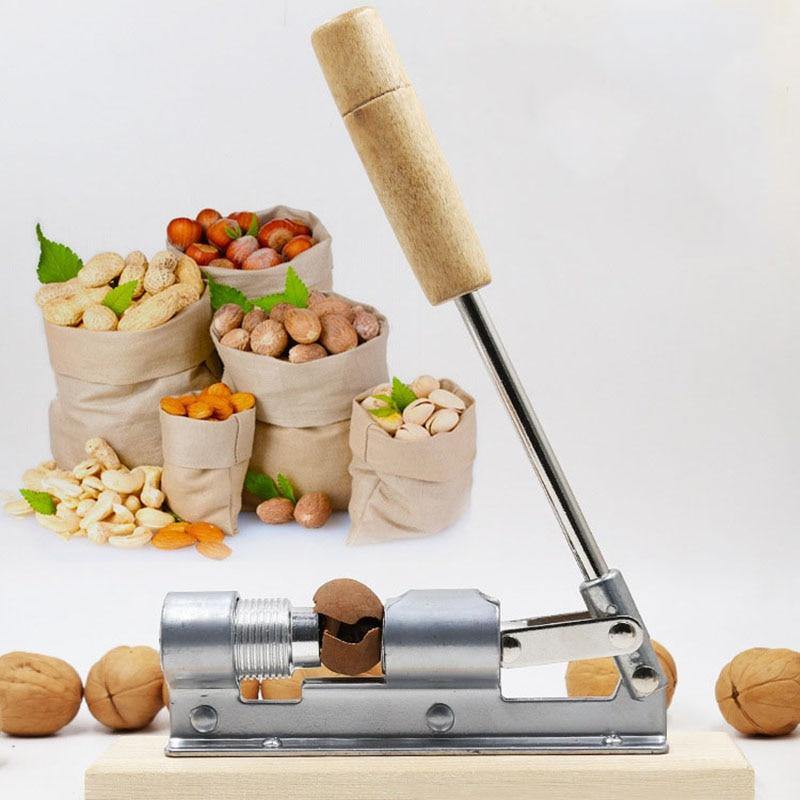 Adjustable Wooden Nut Cracker Tool