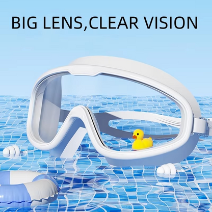 Adult Anti Fog Swimming Goggles with UV Protection and Leak Resistant Silicone Seal