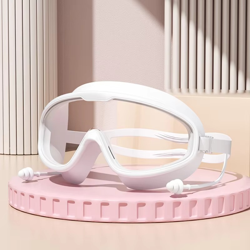 Adult Anti Fog Swimming Goggles with UV Protection and Leak Resistant Silicone Seal