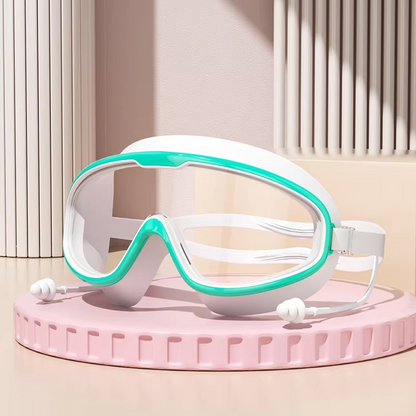 Adult Anti Fog Swimming Goggles with UV Protection and Leak Resistant Silicone Seal