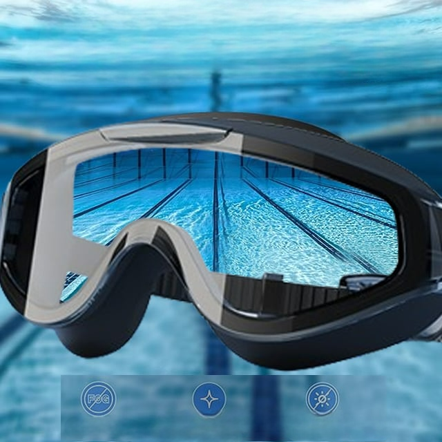 Adult HD Anti Fog Swimming Goggles with Waterproof Seal