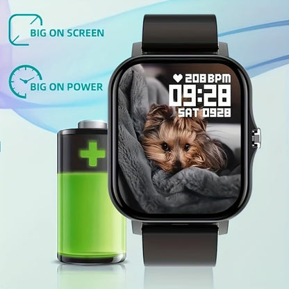 Advanced Bluetooth Smartwatch with Fitness & Health Tracking