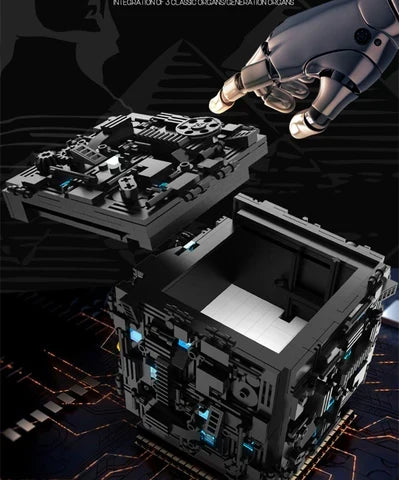 Advanced Puzzle Unlock Box with Multi-Step Mechanisms