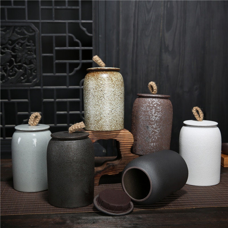 Airtight Ceramic Coffee Storage Container 900ml