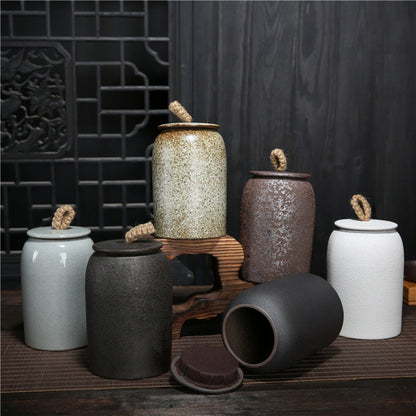 Airtight Ceramic Coffee Storage Container 900ml