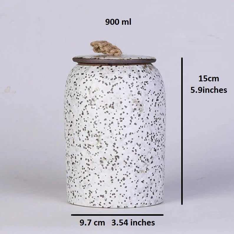 Airtight Ceramic Coffee Storage Container 900ml