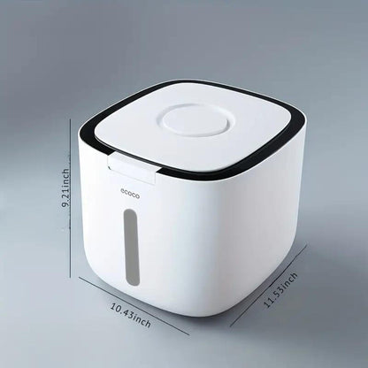 Airtight Pet Food Storage Container with Measuring Cup