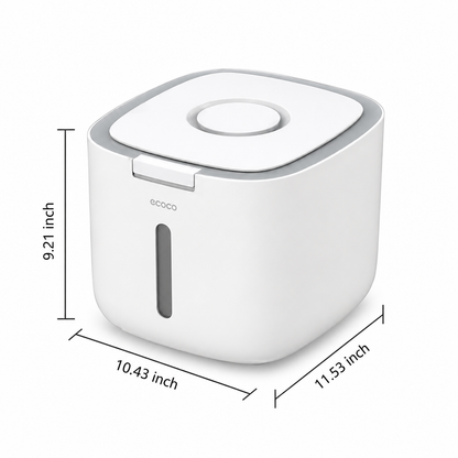Airtight Pet Food Storage Container with Measuring Cup