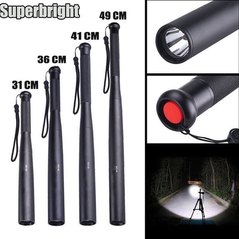 Aluminum Alloy LED Utility Flashlight with Three Lighting Modes