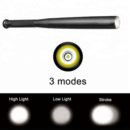 Aluminum Alloy LED Utility Flashlight with Three Lighting Modes
