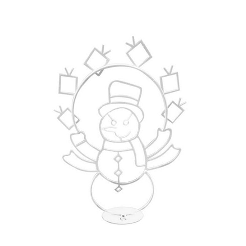 Animated LED Snowman Penguin Christmas Outdoor Light Decor