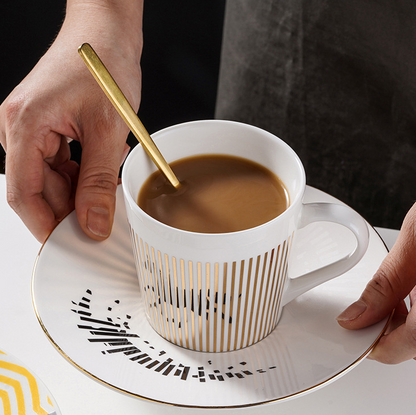Animated Reflection Coffee Mug Creative Ceramic Cup