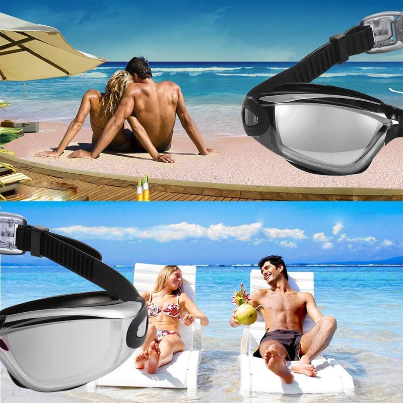 Anti Fog UV Protection Leak Resistant Swim Goggles
