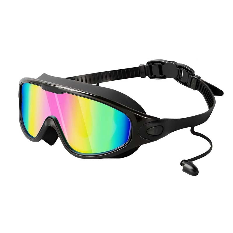 Anti Fog Wide View Swimming Goggles with Silicone Seal