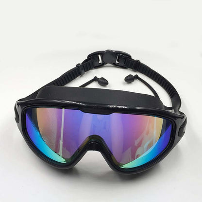 Anti Fog Wide View Swimming Goggles with Silicone Seal
