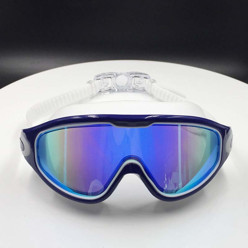 Anti Fog Wide View Swimming Goggles with Silicone Seal