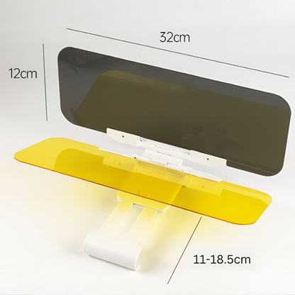 Anti Glare Driving Visor Extension for Day and Night Visibility