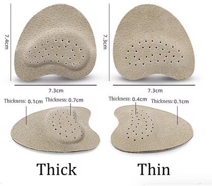 Anti Slip Sandal Forefoot Cushions Pain Relief Pads