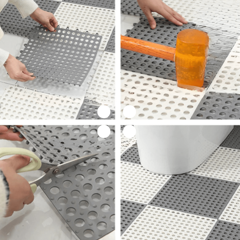 Anti Slip Shower Mat Waterproof Mold Resistant Bathroom Mat