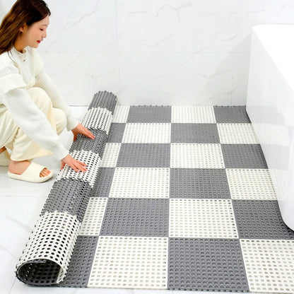Anti Slip Shower Mat Waterproof Mold Resistant Bathroom Mat