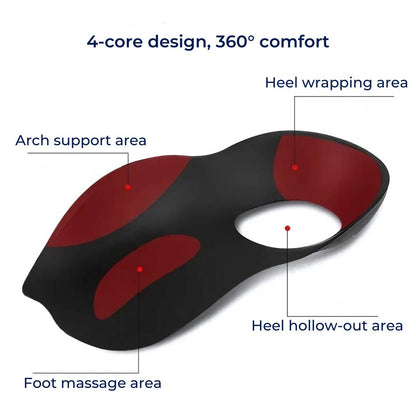 Arch Support Shoe Insoles with Cushioning for Flat Feet and Everyday Comfort