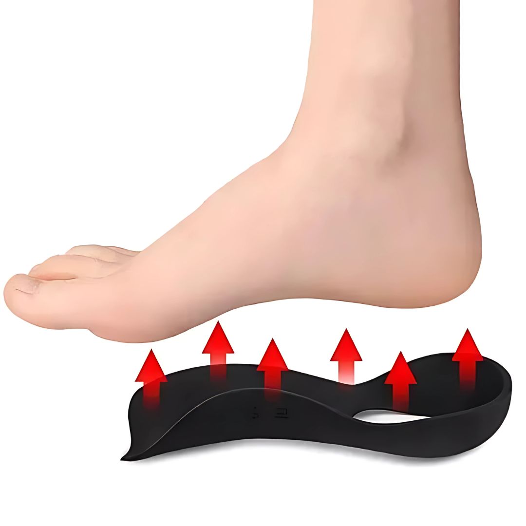 Arch Support Shoe Insoles with Cushioning for Flat Feet and Everyday Comfort
