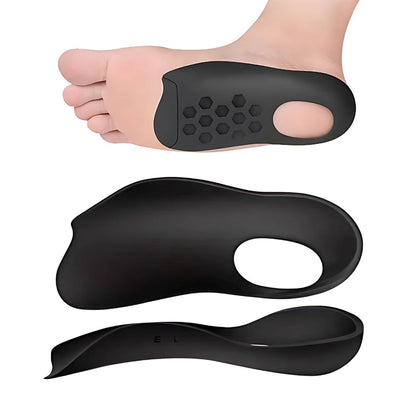 Arch Support Shoe Insoles with Cushioning for Flat Feet and Everyday Comfort