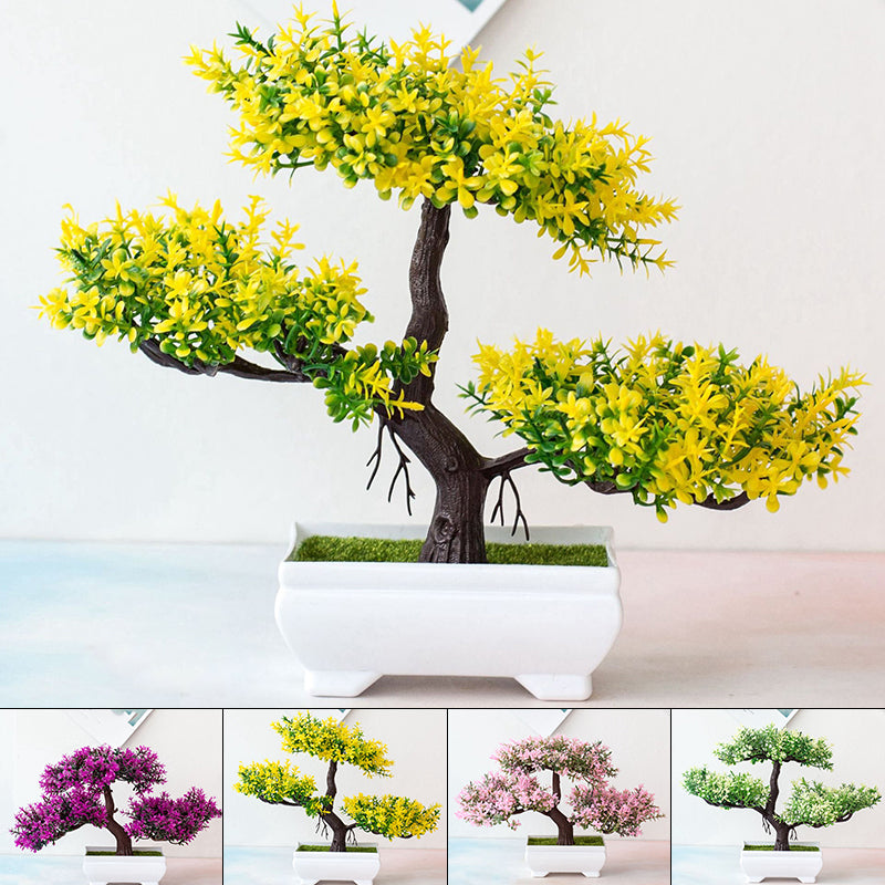 Artificial Bonsai Plant Decorative Tabletop Tree