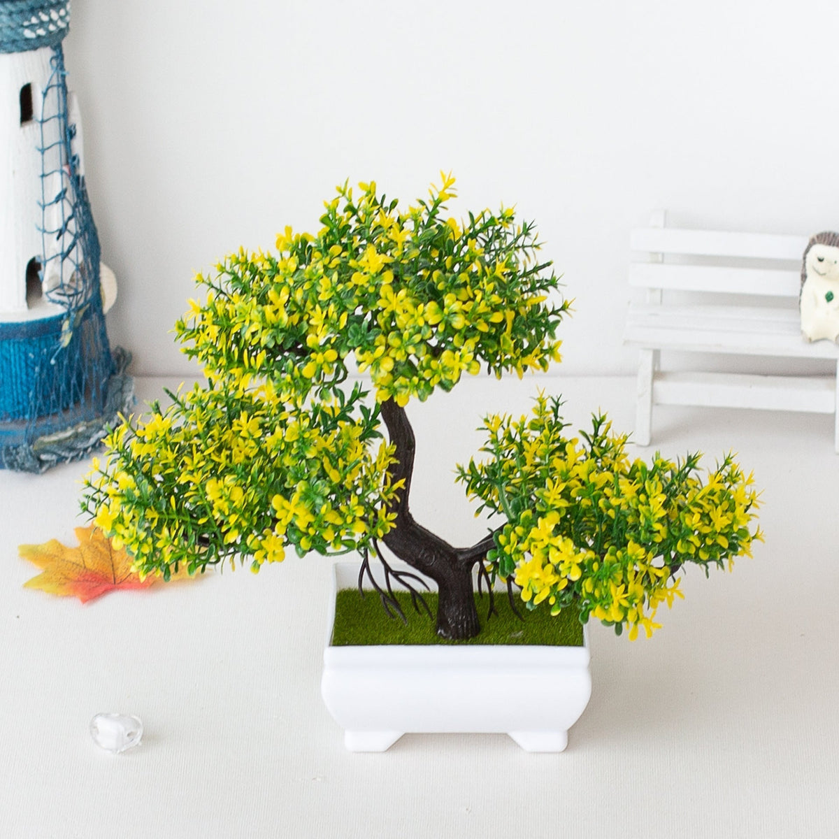 Artificial Bonsai Plant Decorative Tabletop Tree
