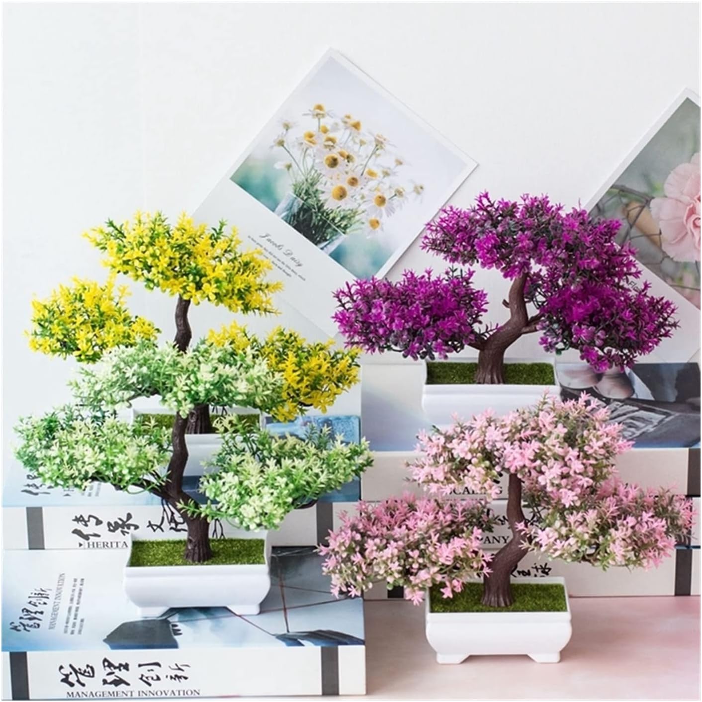 Artificial Bonsai Plant Decorative Tabletop Tree
