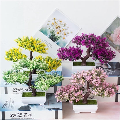 Artificial Bonsai Plant Decorative Tabletop Tree