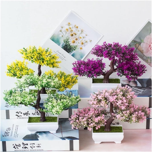 Artificial Bonsai Plant Decorative Tabletop Tree