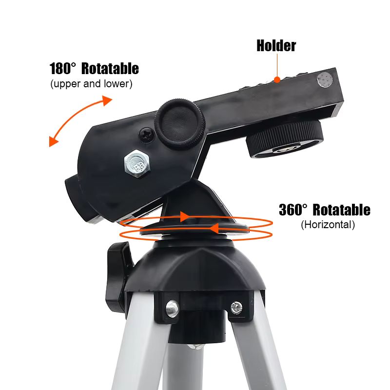Astronomical Refractor Telescope with 70mm Aperture and Tripod