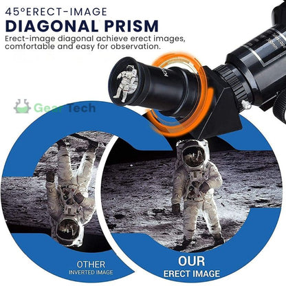 Astronomical Refractor Telescope with 70mm Aperture and Tripod