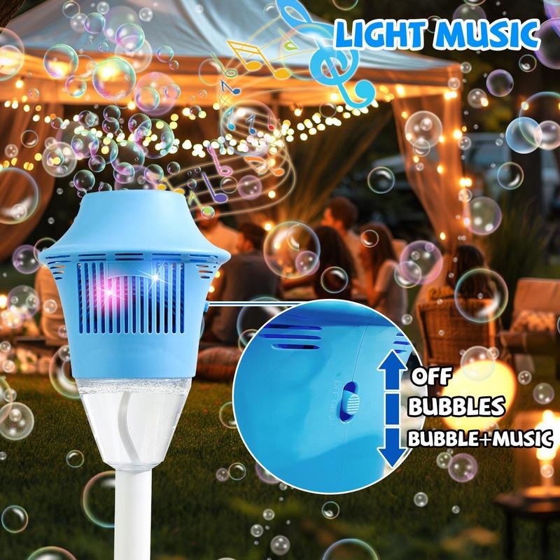 Automatic Bubble Machine Adjustable Height Kids Toy