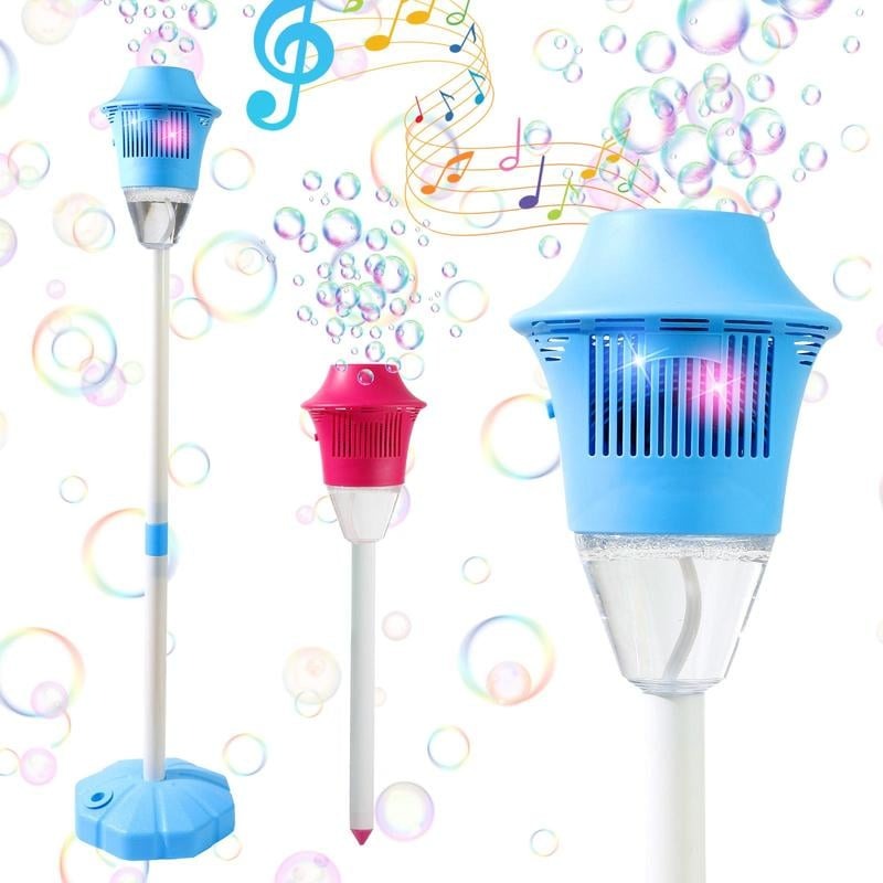 Automatic Bubble Machine Adjustable Height Kids Toy