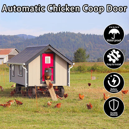 Automatic Chicken Coop Door with Light Sensor
